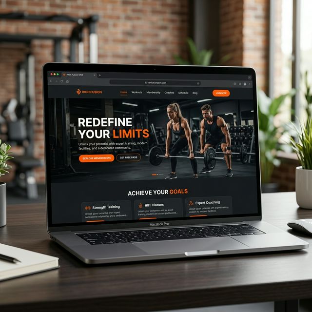 Gym Website Project